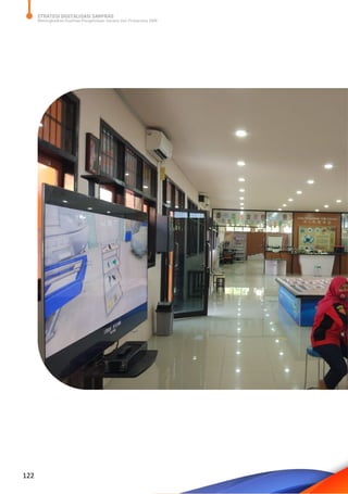 STRATEGI DIGITALISASI SARPRAS
Meningkatkan Kualitas Pengelolaan Sarana dan Prasarana SMK
122
 