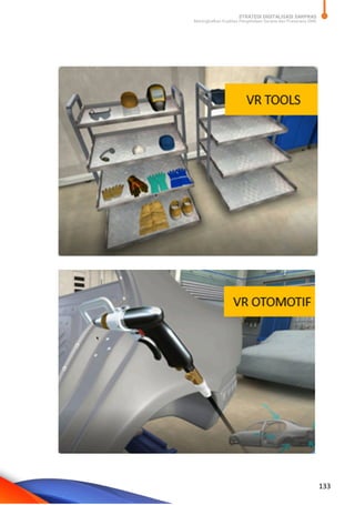 STRATEGI DIGITALISASI SARPRAS
Meningkatkan Kualitas Pengelolaan Sarana dan Prasarana SMK
133
 