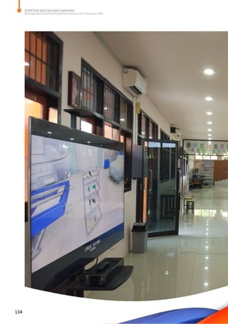 STRATEGI DIGITALISASI SARPRAS
Meningkatkan Kualitas Pengelolaan Sarana dan Prasarana SMK
134
 