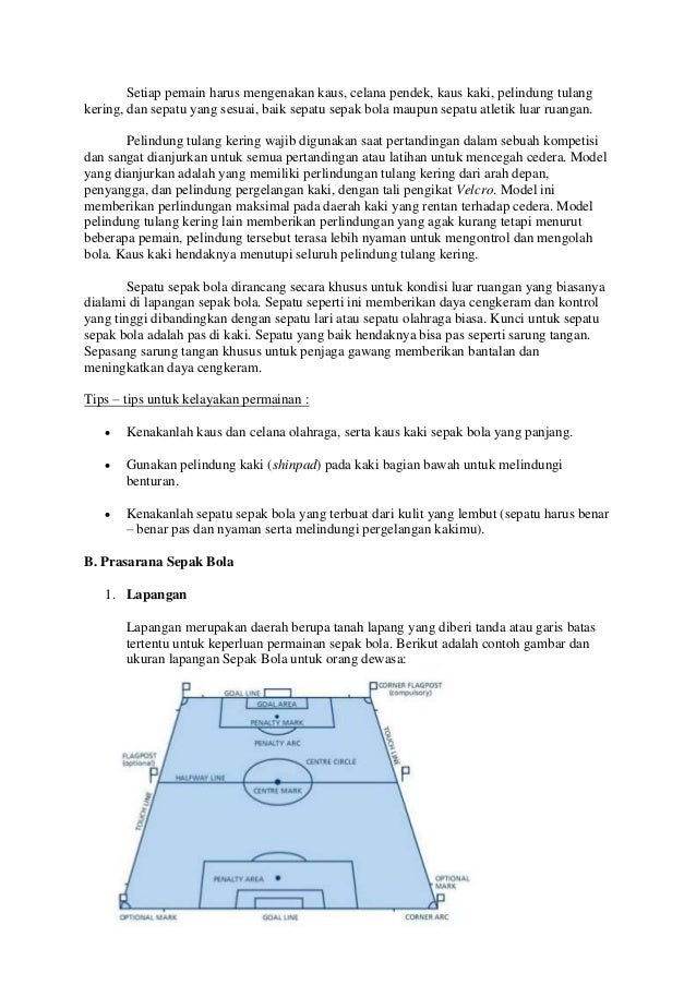 Sarana sepakbola