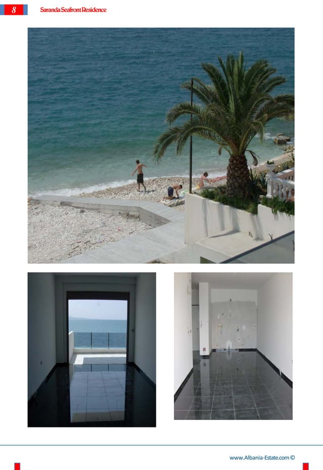 Apartamente dhe prona per shitje ne Sarande. Saranda Seafront Residence