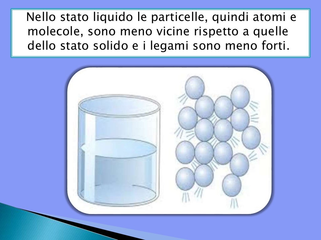 Gli stati della materia