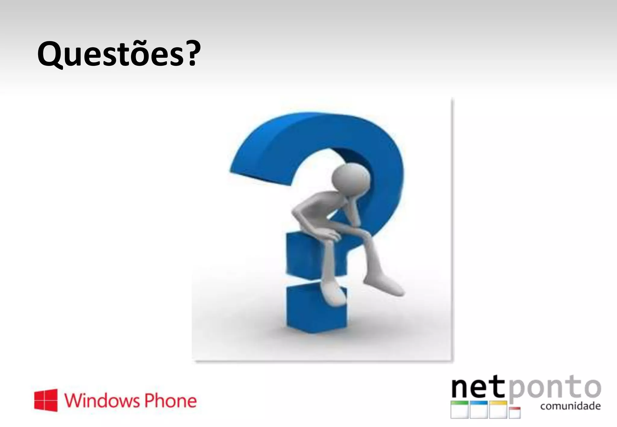 Questões?

 