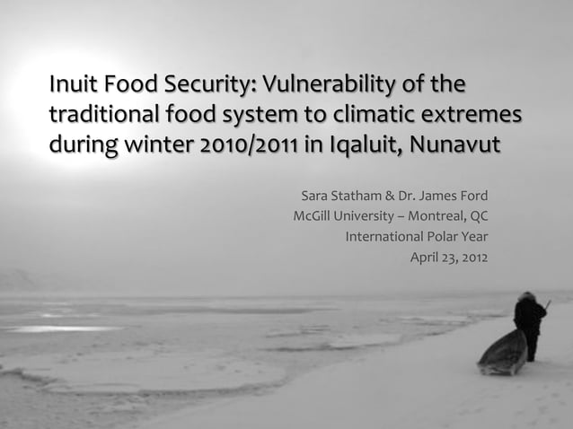 Inuit Traditional Food Security