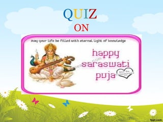 Saraswati Puja Porn - Saraswati puja quiz | PPT