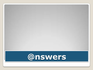 @nswers

 