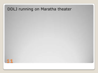 DDLJ running on Maratha theater

11

 
