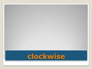 clockwise

 