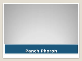 Panch Phoron

 