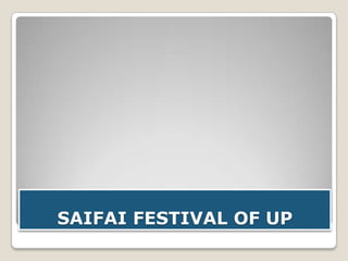 SAIFAI FESTIVAL OF UP

 