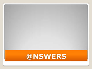 @NSWERS

 