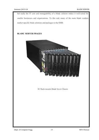 Blade Pc Examples blade server technology | PDF