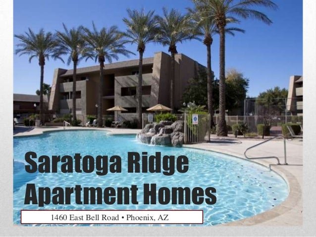Saratoga ridge apartments arizona information