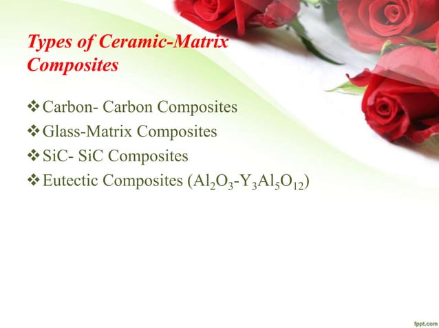 Ceramic Matrix Composites | PPTX