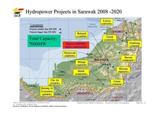 Sarawak Energy Confidential (PPT) | PDF