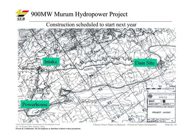 Sarawak Energy Confidential PPT PPT