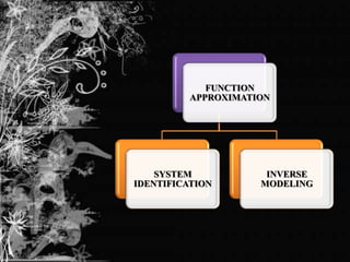 FUNCTION
APPROXIMATION
SYSTEM INVERSE
IDENTIFICATION MODELING