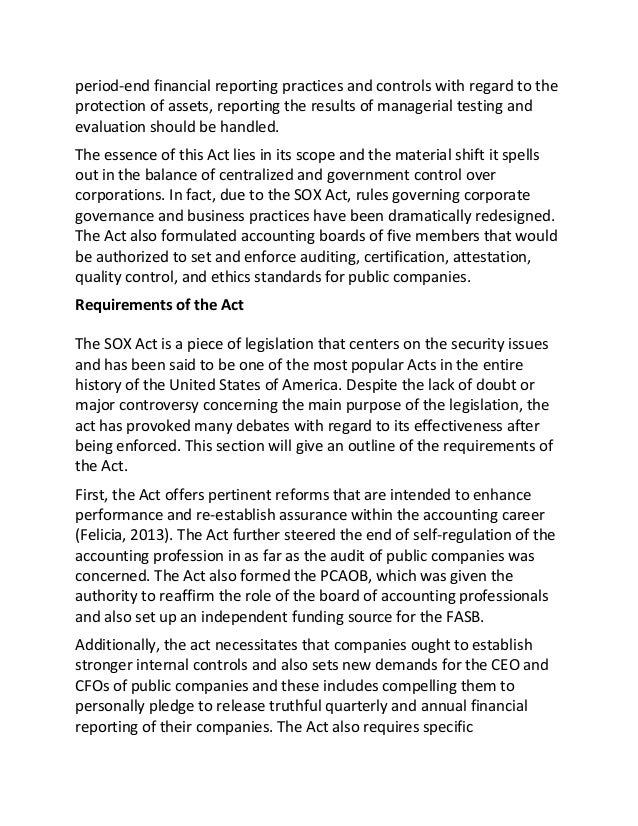 Get someone write my paper sarbanes oxley- investor confidence act