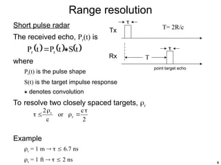 SAR Radar Basics and Spatial Resolution.ppt
