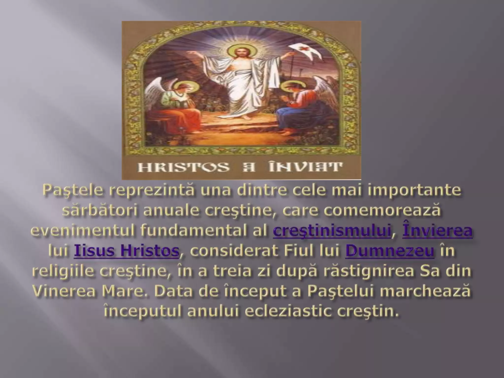Sarbatorile Pascale | PPTX