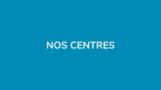 NOS CENTRES
 