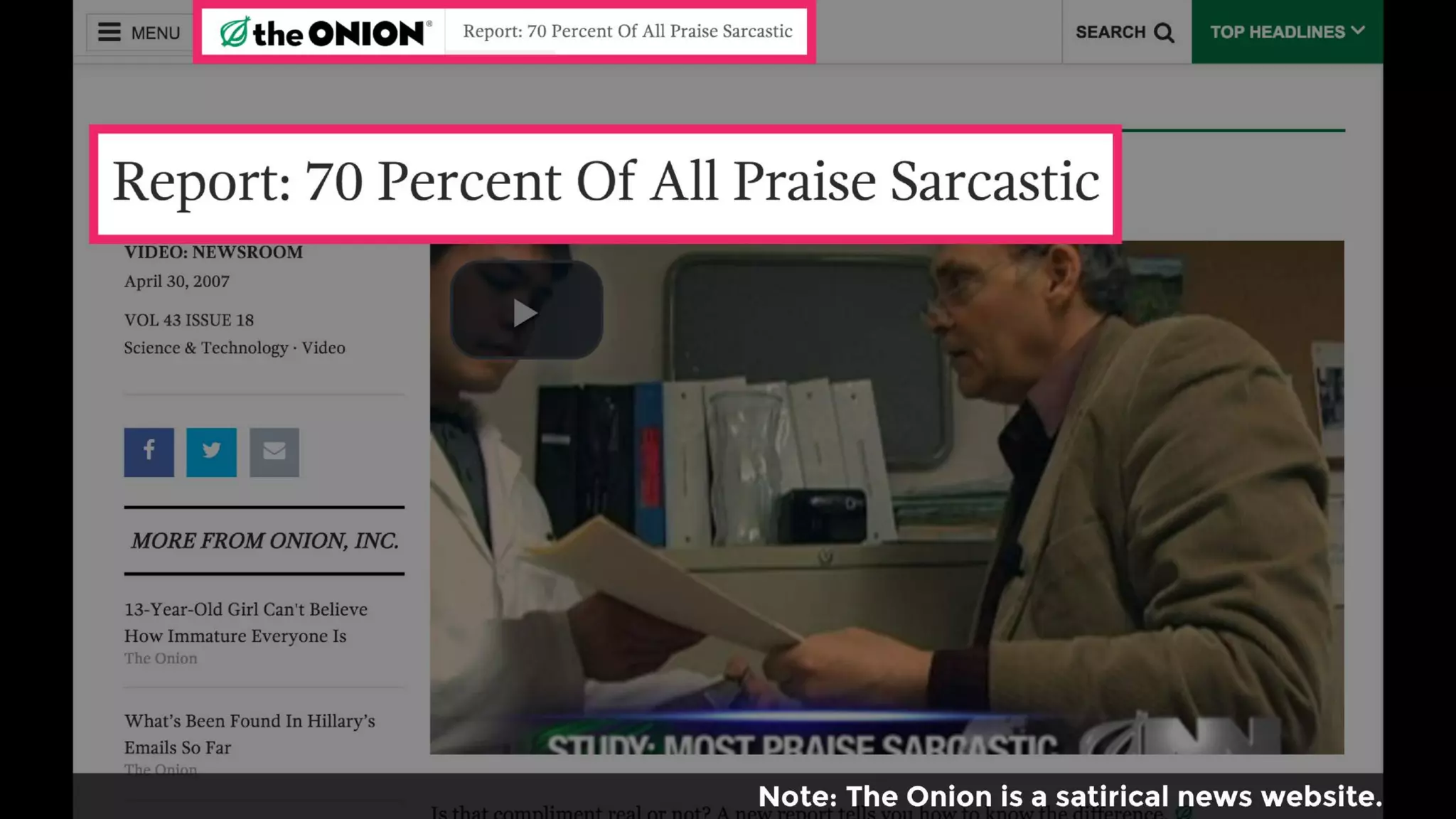 Sarcasm in the Workplace: What totally works and what doesn't
