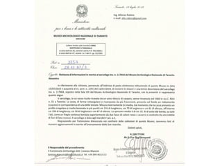 Sarcofago taranto v secolo a.c.   codice geometrico armonico