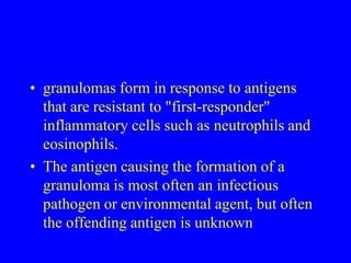 Most cases are Sporadic . 5 % of patients – FH of Sarcoidosis.PathophysiologyGranulomas are Pathologic hall mark of sarcoidosis.Granuloma  is an organized collection of macrophages.