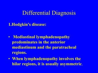 DiagnosisKVEIM TEST-Like Mantoux. Involves injecting standardized preparation of sarcoid tissue material into the skin.Unique lump formed at the point of injection is considered positive for sarcoidosis. 