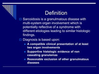 Sarcoidosis | PDF