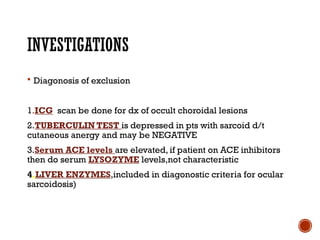 Comprehensive Overview of Ocular Sarcoidosis and Fuchs Uveitis Syndrome ...