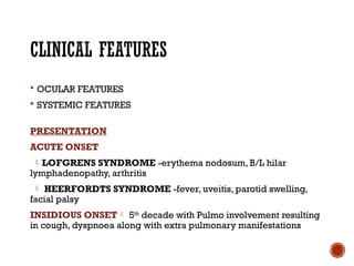 Comprehensive Overview of Ocular Sarcoidosis and Fuchs Uveitis Syndrome ...