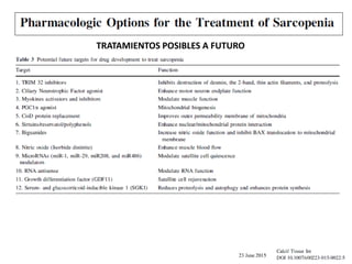 TRATAMIENTOS POSIBLES A FUTURO
 