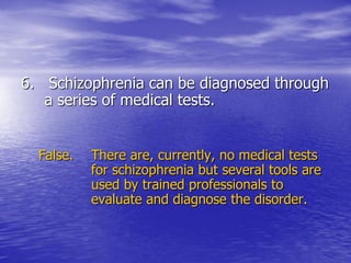 Schizophrenia: The Truth