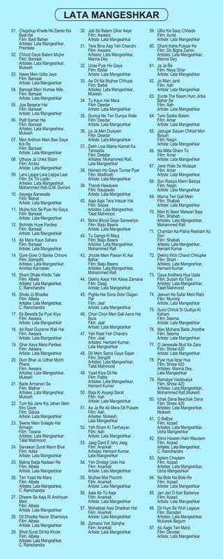 lata mangeshkar likh kar tera naam zameen par