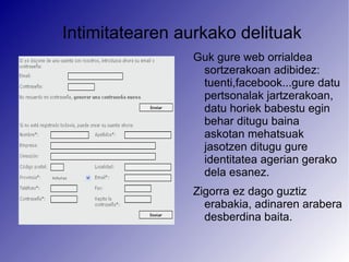 Askatasun sexualaren aurkako delituak. 2.-  Ondarearen aurkako legezko arau hausteak. Ebasketa/lapurreta elektronikoa et airizur informatikoa. 