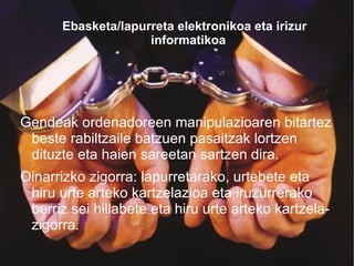 Jabetza industrialaren aurkako delituak. 