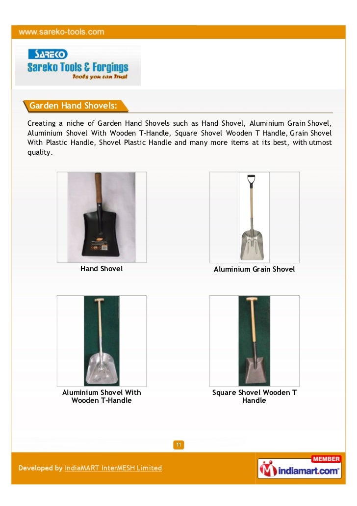 Sareko Tools and Jalandhar, Garden Digging tools