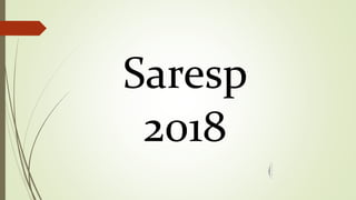 Saresp
2018
 