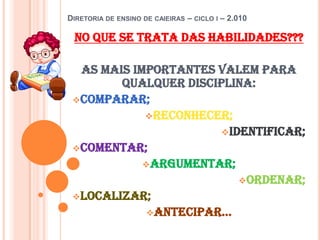 Procedimentos(Lino de macedo)