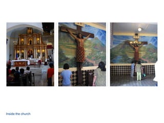 Inside the church