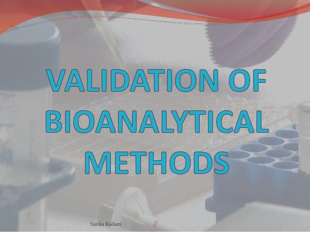 Phd thesis bioanalytical method validation