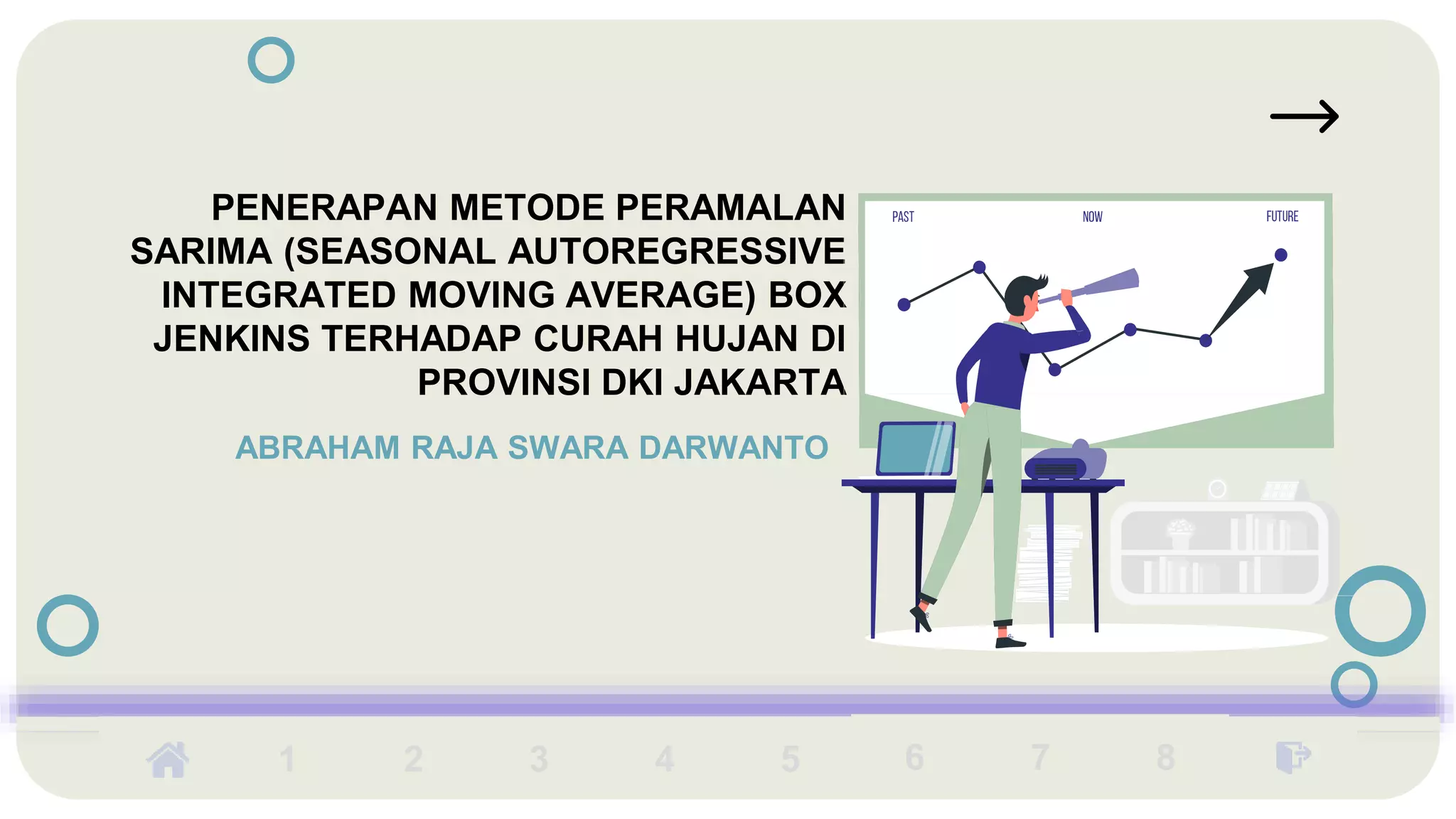PENERAPAN METODE PERAMALAN SARIMA (SEASONAL AUTOREGRESSIVE INTEGRATED ...