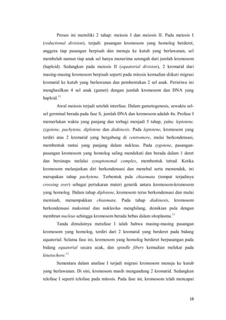 Sari pustaka siklus sel | PDF