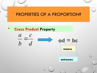 Proportion Cosmo Example Comprehensive Educational Presentation on Ratios and Proportions with ...