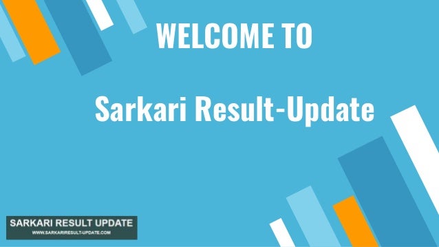WELCOME TO
Sarkari Result-Update
 