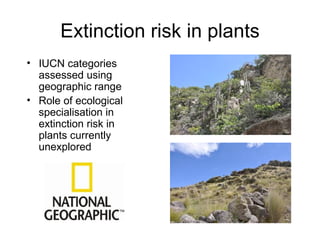 Taxonomy & food security