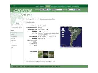 Taxonomy & food security