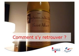 Comment s’y retrouver ?
 