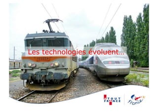 Les technologies évoluent…
 